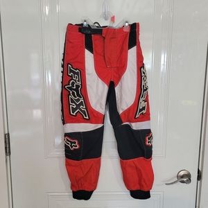 FOX racing youth pants size 10